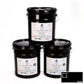 colored epoxies 15 Gallon Kit Resin and Hardener, 15 Gallon Black Epoxy