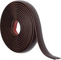 Floor Transition Strip Self Adhesive Carpet & Flooring Transitions Edging Trim Strip PVC Threshold Transitions Suitable for Threshold Height Less Than 5mm (20Ft, Black Walnut)