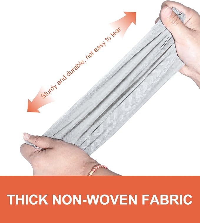 Shoe Covers Disposable 60 Pack, Non-Woven Booties for Shoes Covers,Durable Non Slip Shoe Protectors for Indoors, Breathable & Stretchable Fit for Most Sizes –Protector for Home, Real Estate, Work