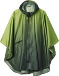 SaphiRose Rain Poncho Jacket Coat Hooded for Adults with Pockets