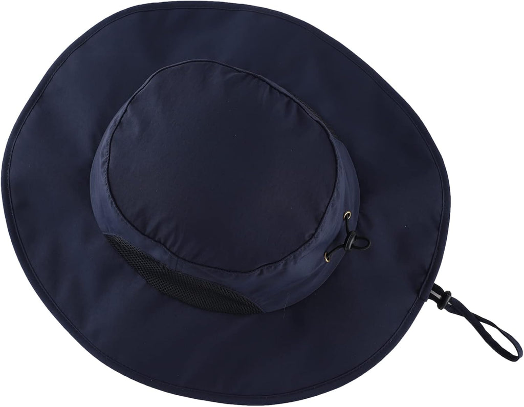 Home Prefer UPF50+ Mens Sun Hat Wide Brim Fishing Hat for Men UV Protection Womens Beach Bucket Hat for Golf Hiking Gardening
