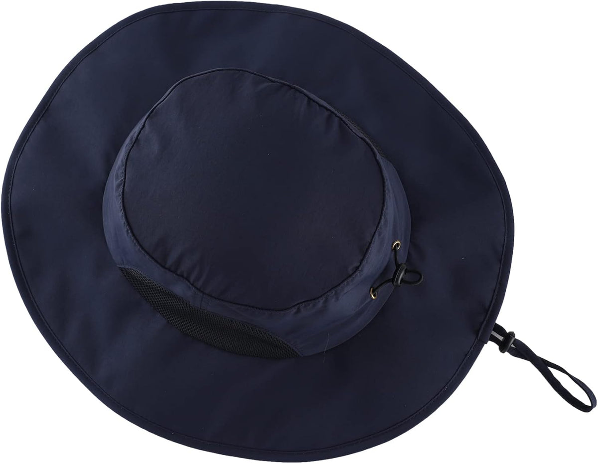 Home Prefer UPF50+ Mens Sun Hat Wide Brim Fishing Hat for Men UV Protection Womens Beach Bucket Hat for Golf Hiking Gardening