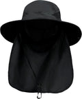 PFFY Sun Bucket Hats for Men Women 3” Wide Brim UPF 50+ Fishing & Beach Hat