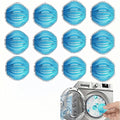 12 PCS Pet Hair Remover for Laundry & Dryer, Reusable Laundry Lint Catcher, Dog Hair Remover Tool for Clothes Bedding, Washing Machine Hair Trap, Non-Damaging Fabric Safe
