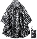 Rain Poncho Jacket Coat Hooded Zipper Style for Women/Men/Adult with Pocket