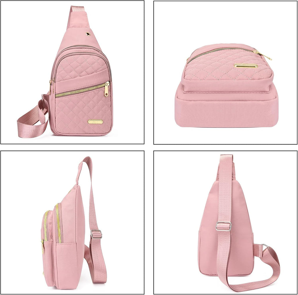 Small Sling Bag For Women Men Casual Crossbody Sling Backpack