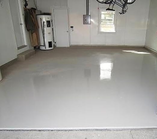 Coloredepoxies 10013 White Epoxy Resin Coating Made with Beautiful and Vibrant Pigments, 100% solids, For Garage Floors, Basements, Concrete and Plywood. 3 Quart Kit
