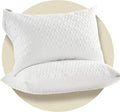 CoolShields Pillow Protector (4 Pack) Standard – Waterproof Zippered Pillow Covers, Hypoallergenic, Premium Pillowcase Encasement for Better Sleep