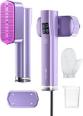 Steamer for Clothes, Sundu Portable 2-in-1 Steamer & Iron, 15s Heat-up, 100ml Tank, Ironing Gloves, 20 Min Steam, Wrinkle Remover, Garment Steamer for Travel & Home (Purple)