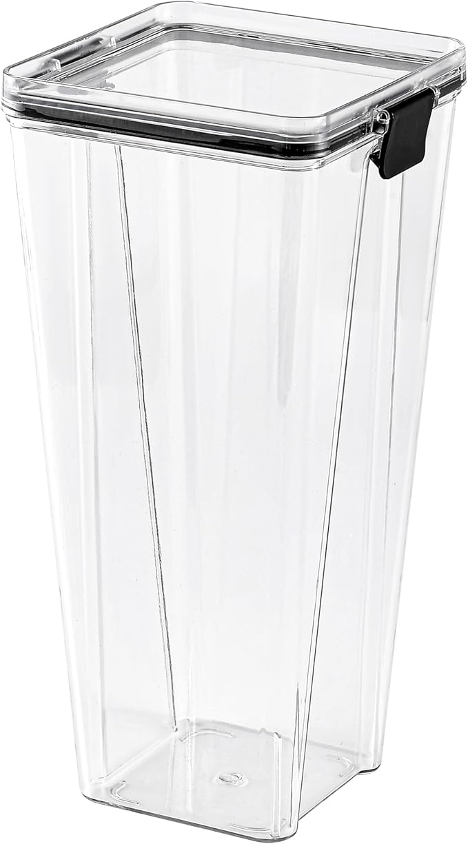 Food Storage Containers 4pack Plastic BPA Free shatterproof Freezeable Dishwasher Washable Environmentally Friendly and Recyclable Sealed Storage Containers Food Storage