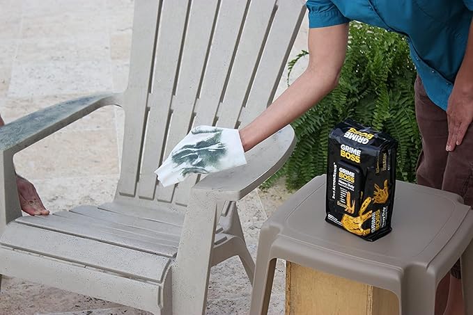 Grime Boss Heavy Duty Wipes (6 x 30ct) | Wet Wipes Used for Hands, Equipment, Tools, Garden, Automotive| Easily Removes Oil, Grease, & Dirt