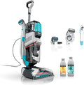 Shark CarpetXpert with StainStriker Upright Carpet, Area Rug & Upholstery Cleaner with Pet Mess Extractor Tool, Perfect for Pets, Carpet Shampooer, 3 Cleaning Tools, Cleaning Solutions, White, EX201
