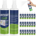 24 Pack Whiteboard Cleaner Spray Bottle 8.5oz Dry Erase Board Surface Cleaner White Board Cleaning Spray Removes Stubborn Marks from Chalkboard