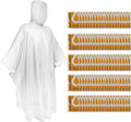 SaphiRose Disposable Rain Ponchos Emergency Clear Poncho