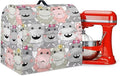 Cartoon Baby Hippo Mixer Covers Dust Mixer Covers for Stand Mixer Kitchen Counter Mixer Parts & Accessories Decor for Kitchen Kid Mixer Cover