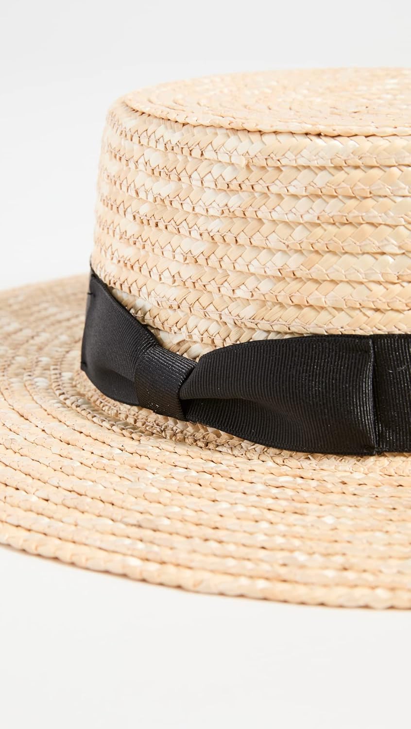 Lack of Color Women's Spencer Straw Boater Hat