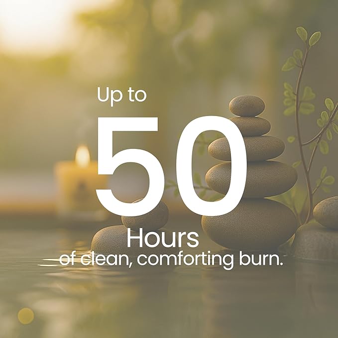 Natur IX Cleansing Scented Candles for Home | Sage & Palo Santo | Natural Non Toxic Soy Candles with Essential Oils | 50 H Long Burning | (Healing | Eucalyptus & Sage)