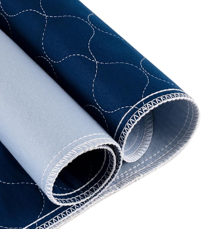 Alsunny® Incontinence Bed Pads 34x36 Inch (2pack),Hide Stains Pads for Beds for Incontinence Adults,Waterproof Bed Pads Washable,Waterproof Mattress Pad, Slip Resistant Bed Pads for Kids,Toddlers,Pet