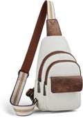 Sling Bag Crossbody Bags for Women Small Cross Body Bag Fanny Packs Chest Sling Purse for Daily Travel Leisure Sport