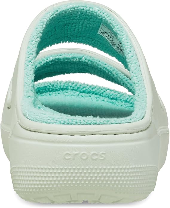 Crocs Unisex Adult Classic Cozzzy Towel Sandals, Fuzzy Slippers and Slides