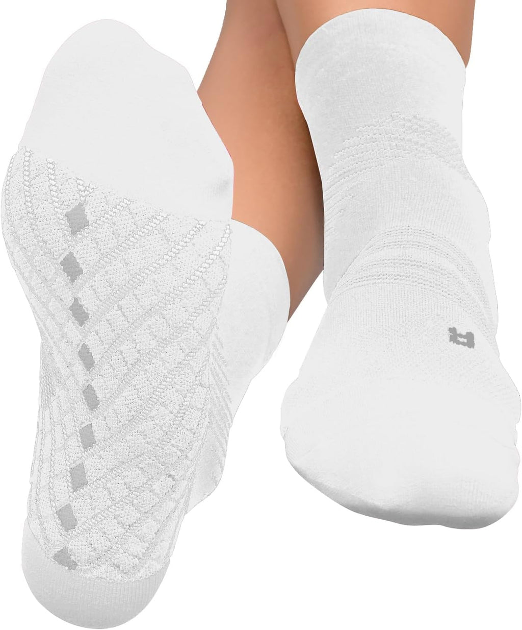 TechWare Pro Plantar Fasciitis Socks – Cushion Ankle Compression Socks Women & Men. Achilles Tendonitis Brace & Arch Support