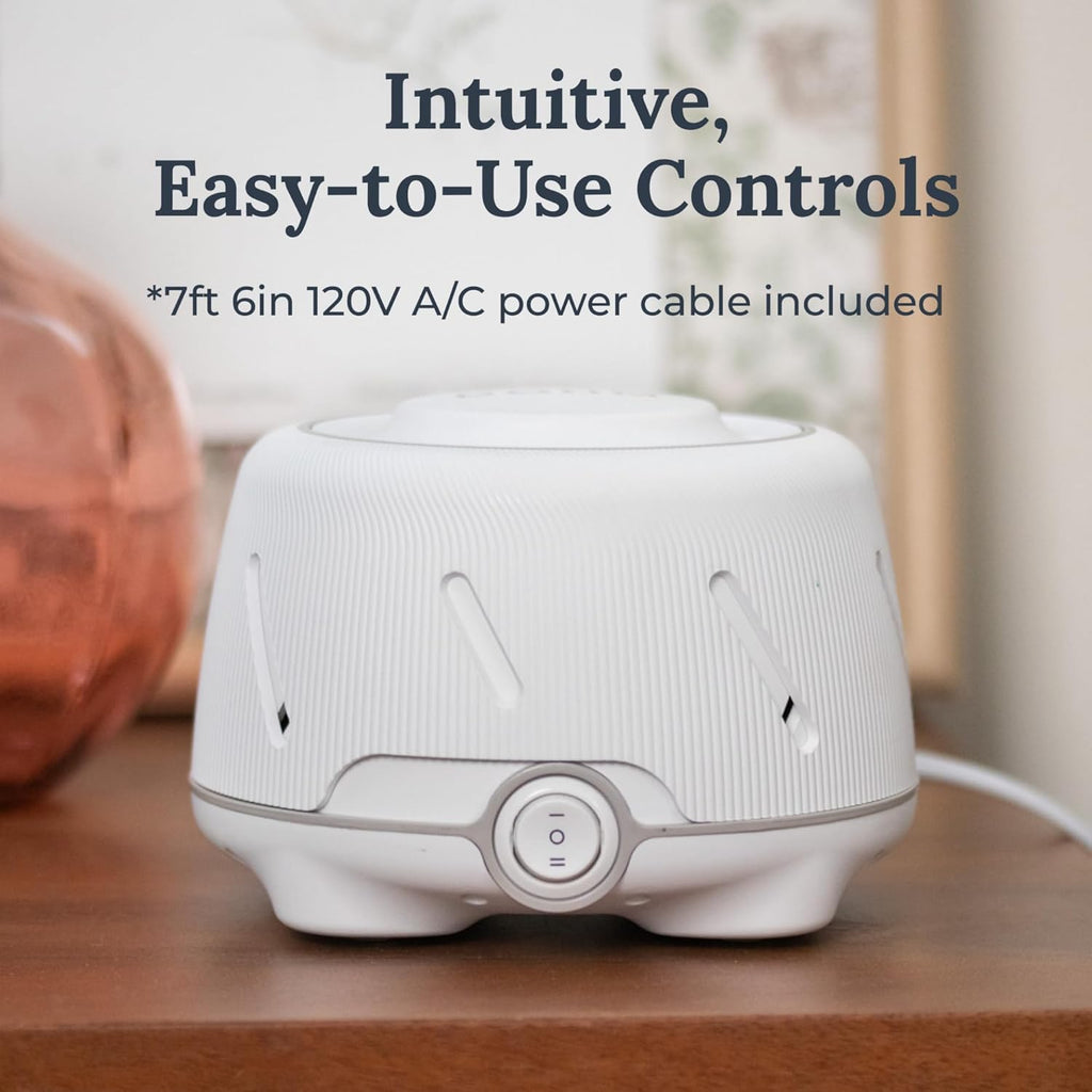 Yogasleep Dohm (2 Pack White/Gray) The Original White Noise Machine, Relaxing Natural Sound from a Real Fan, Sleep Aid & Noise Cancelling for Adults & Baby, Office Privacy & Meditation, Baby Registry