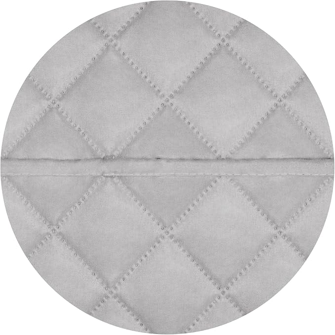 PureFit Reversible Quilted Sofa Cover, Water Resistant Slipcover Furniture Protector, Washable Couch Cover with Non Slip and Elastic Straps for Kids, Dogs, Pets (Chair, Light Gray/Light Gray)