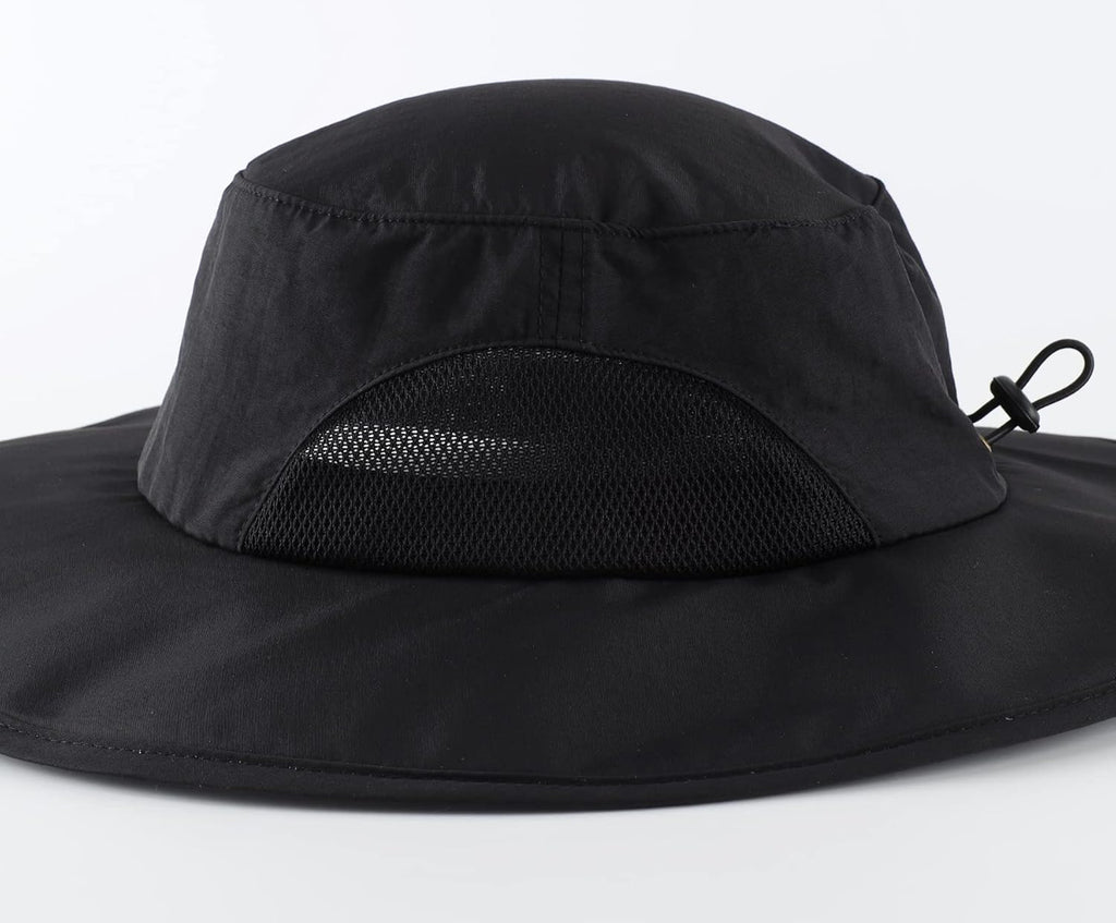Home Prefer UPF50+ Mens Sun Hat Wide Brim Fishing Hat for Men UV Protection Womens Beach Bucket Hat for Golf Hiking Gardening