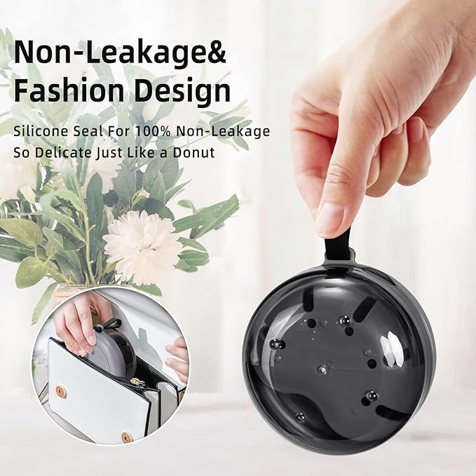 Leak Proof Denture Cup Kit Portable Retainer Case Perfect for Travel, Denture Case Container Cleaning Care for Dentures Aligner Mouth Guard with Denture Brush,Strainer, Removal Tool and Mirror