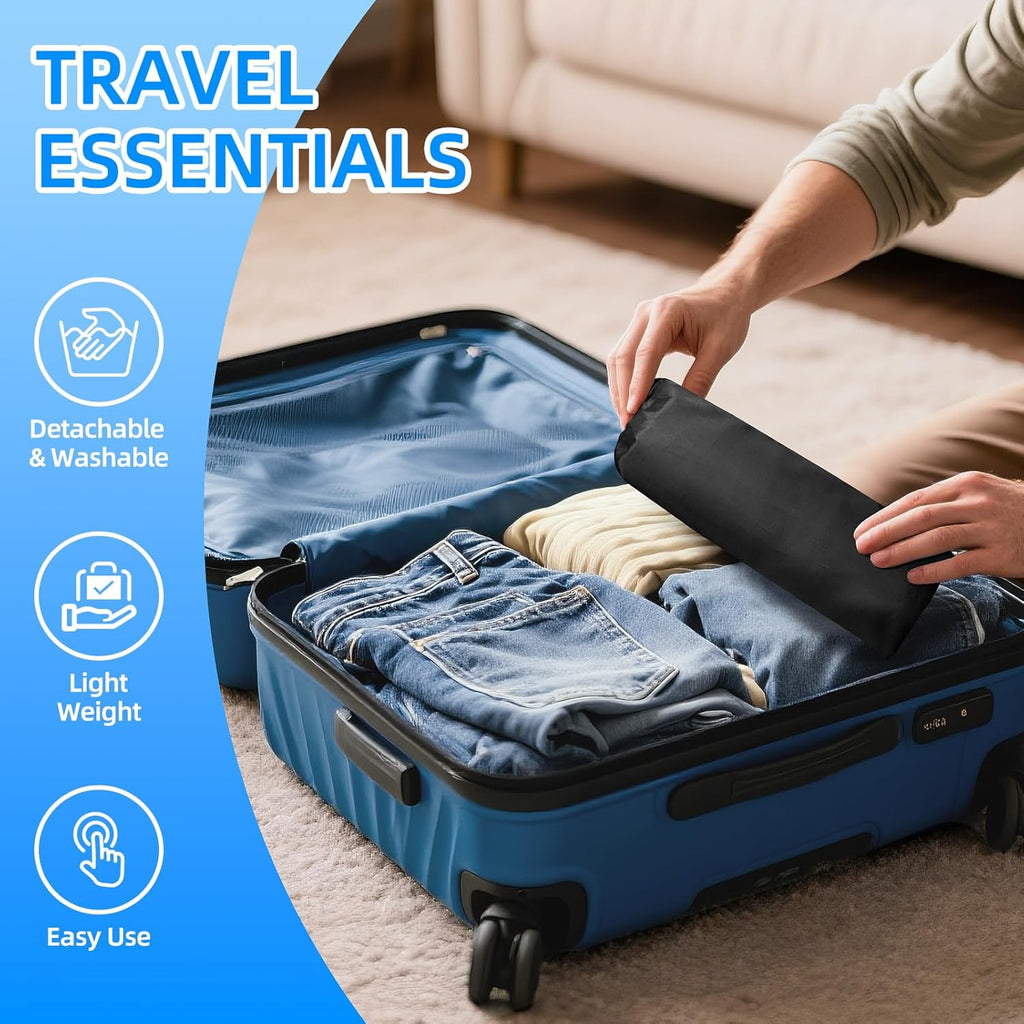 Airplane Foot Hammock for Plane Travel,Foot Sling Swing Rest for Airplane Travel,Plane Foot Hammock and Leg Rest for Long Air Flight,Feet Hammock Footrest and Leg Sling for Long Air Flights.