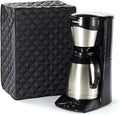 Covermates Keepsakes - Coffee Maker Cover - Dust Protection - Stain Resistant - Washable - Appliance Cover, Black
