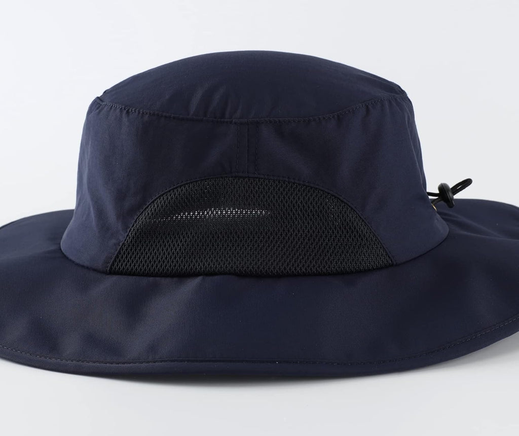 Home Prefer UPF50+ Mens Sun Hat Wide Brim Fishing Hat for Men UV Protection Womens Beach Bucket Hat for Golf Hiking Gardening