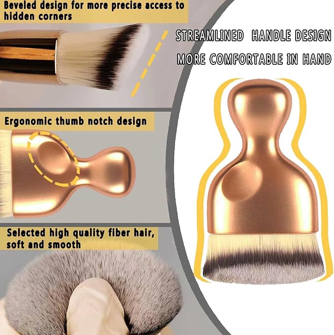 Car Interior Dusting Brush Auto Dust Sweeping Soft Detail Brush Mini Dash Duster for Car Interior Cleaning Brush for Car Air Vent & Dashboard Small Duster Car Detailing Brush Interior 2PCS