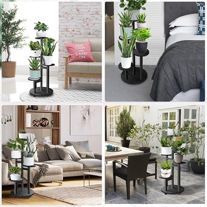 GEEBOBO 5 Tiered Tall Plant Stand