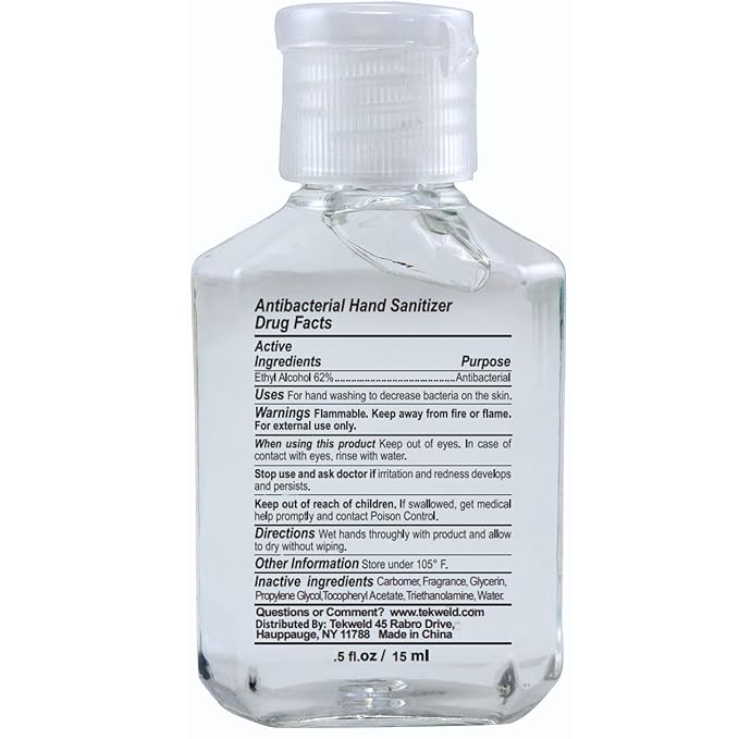 L'AUTRE PEAU Advanced Hand Sanitizer Gel with Aloe Vera, Citrus Scented 0.5 Fl Oz Travel Size Multi Pack – Flip Cap Bottles (6, No travel Strap)