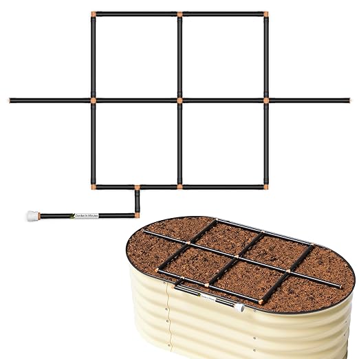 Garden Grid Watering System | Raised Garden Bed Drip Irrigation System – But