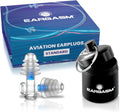 Eargasm Aviation Earplugs - Airplane Ear-Plugs for Ear Air Pressure Relief on Flights for Adults - High Altitude Air Travel Essential Earplugs for Men & Women for a Comfortable Trip