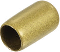 uxcell 20pcs Rubber End Caps 10.5mm ID Vinyl Round Tube Bolt Cap Cover Thread Protectors Gold