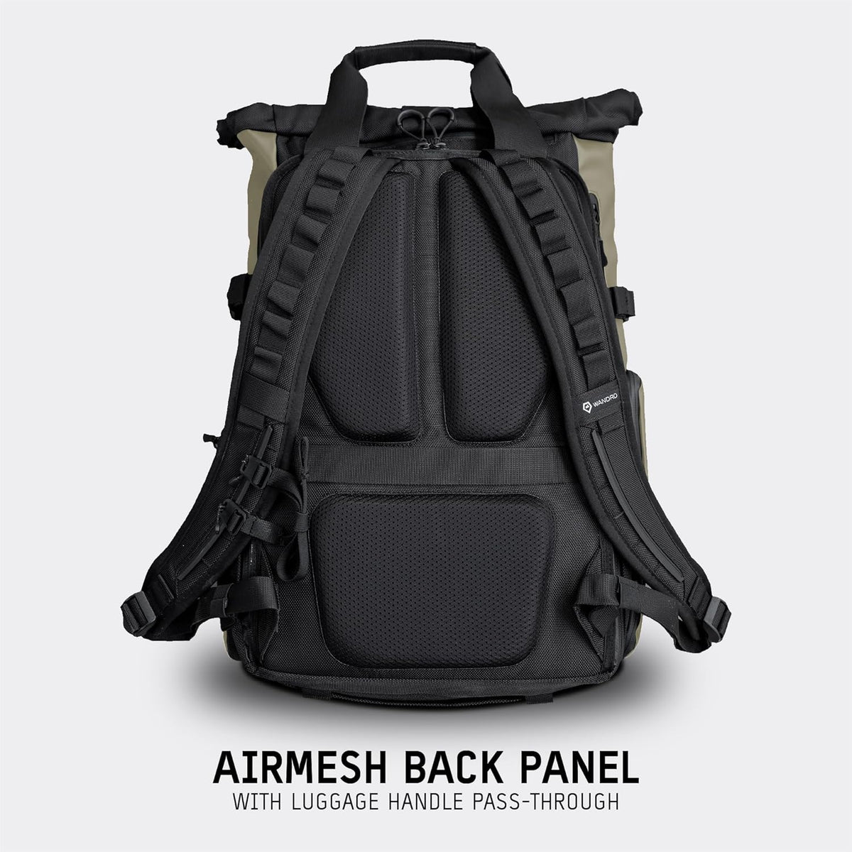 WANDRD PRVKE 21L, V3 Backpack: Weather-Resistant Travel & Camera Backpack with Laptop Sleeve, Quick Side Access, Clamshell Opening – Ideal Photography & Travel Bag (Yuma Tan)