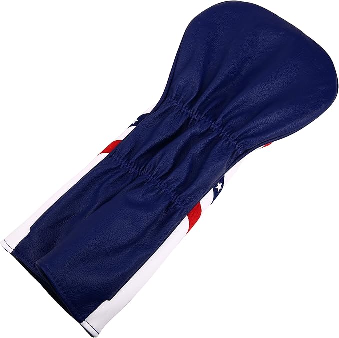 USA Flag and Eagle Golf Driver/Fairway Wood/Hybrid/Iron/Mallet Putter/Blade Putter Head Cover