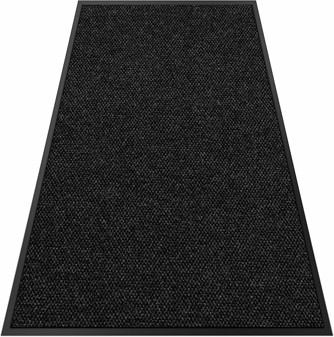 2′ x 25′ Front Door Mat Indoor Outdoor Entrance, Commercial Floor Mat Heavy Duty Dirt Trapper Entryway Doormat, Custom Size Non Slip Rubber Backing Welcome mat, Door Mat for High Traffic Area