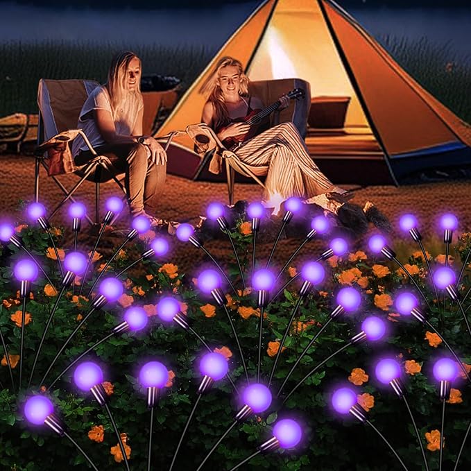 Solar Garden Lights Outdoor, Waterproof Solar Powered Lights