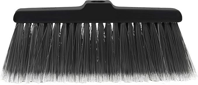 Black Kitchen Broom with Adjustable Handle