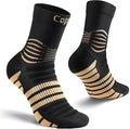 NEENCA Professional Copper Compression Socks, Medical Ankle Support Socks for Injuries Recovery & Pain Relief, Women & Men Circulation, Swelling, Runner, Travel, Pregnancy, Flying—1 Pair, 20-30 mmHg
