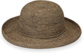 Wallaroo Hat Company – Women’s Petite Catalina Sun Hat – Wide Brim, Natural Fiber, Adjustable Sizing for Smaller Crown Sizes