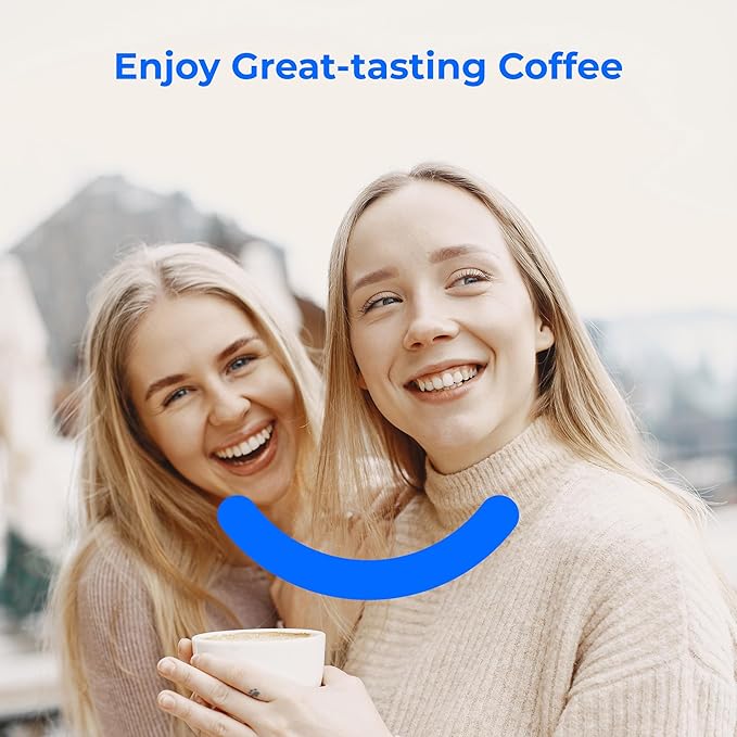 Waterdrop Coffee Water Filter, Replacement for De'Longhi® Filter, DLS C002 De'Longhi® Water Filter, ECAM/ETAM/EPAM Series, EC680/5, TÜV SÜD Certified (2 Packs）
