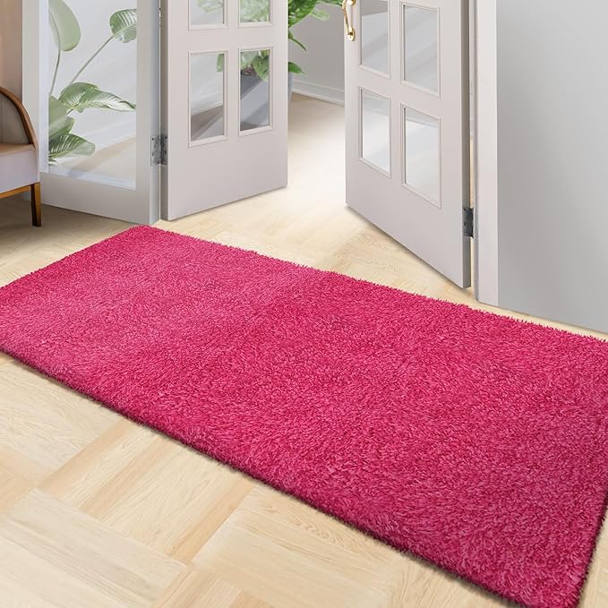 Premium Microfiber Indoor Door Mat – 36"x72" Washable Entry Mat, Non-Slip, Waterproof Backing, Super Absorbent, Low Profile Entryway Doormat for Indoor Entrance