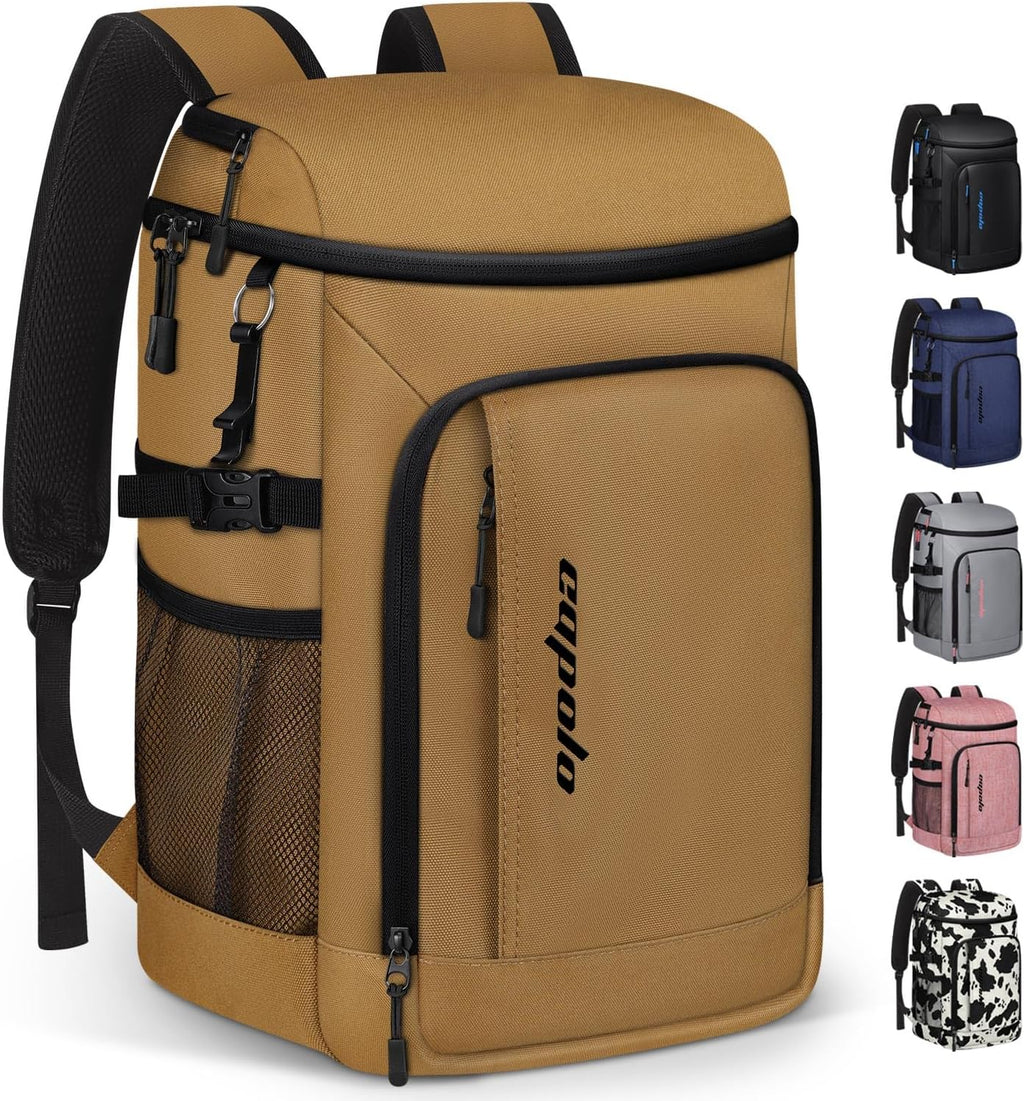 Capolo 36/45 Cans Cooler Backpack Insulated Waterproof for Women Men Lunch Backpack Coolers Leak Proof Soft Cooler Bags