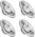 4pcs Heavy Duty Stainless Steel Kitchen Sink Strainer, 2.75" Top / 1" Mesh Metal Sink Strainer,Perfect for Kitchen Sink/Bathroom Bathtub Wash basin Floor drain balcony Drain Hole, Utility