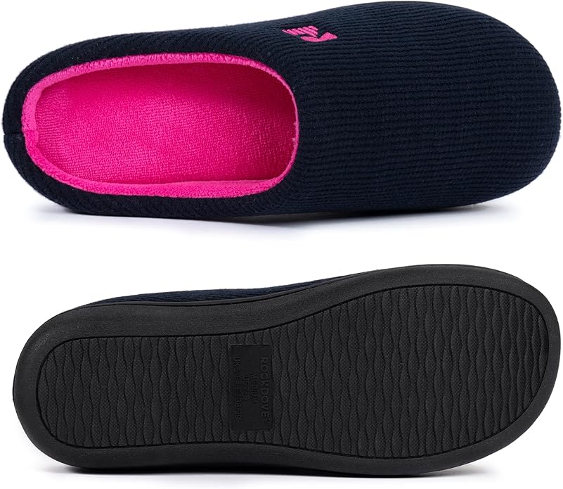 RockDove Women's Original Two-Tone Memory Foam Slipper